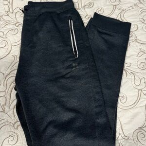 Hurley’s Kids Black Joggers with Zipper Pocket